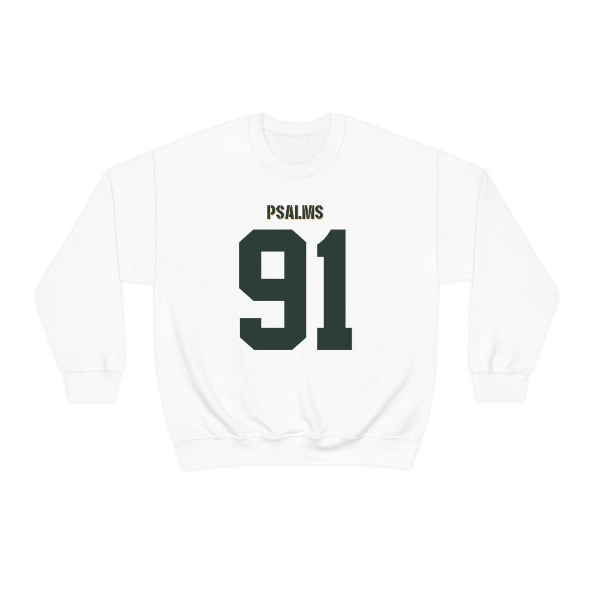 Packers Psalms 91 GB Sweatshirt (White)