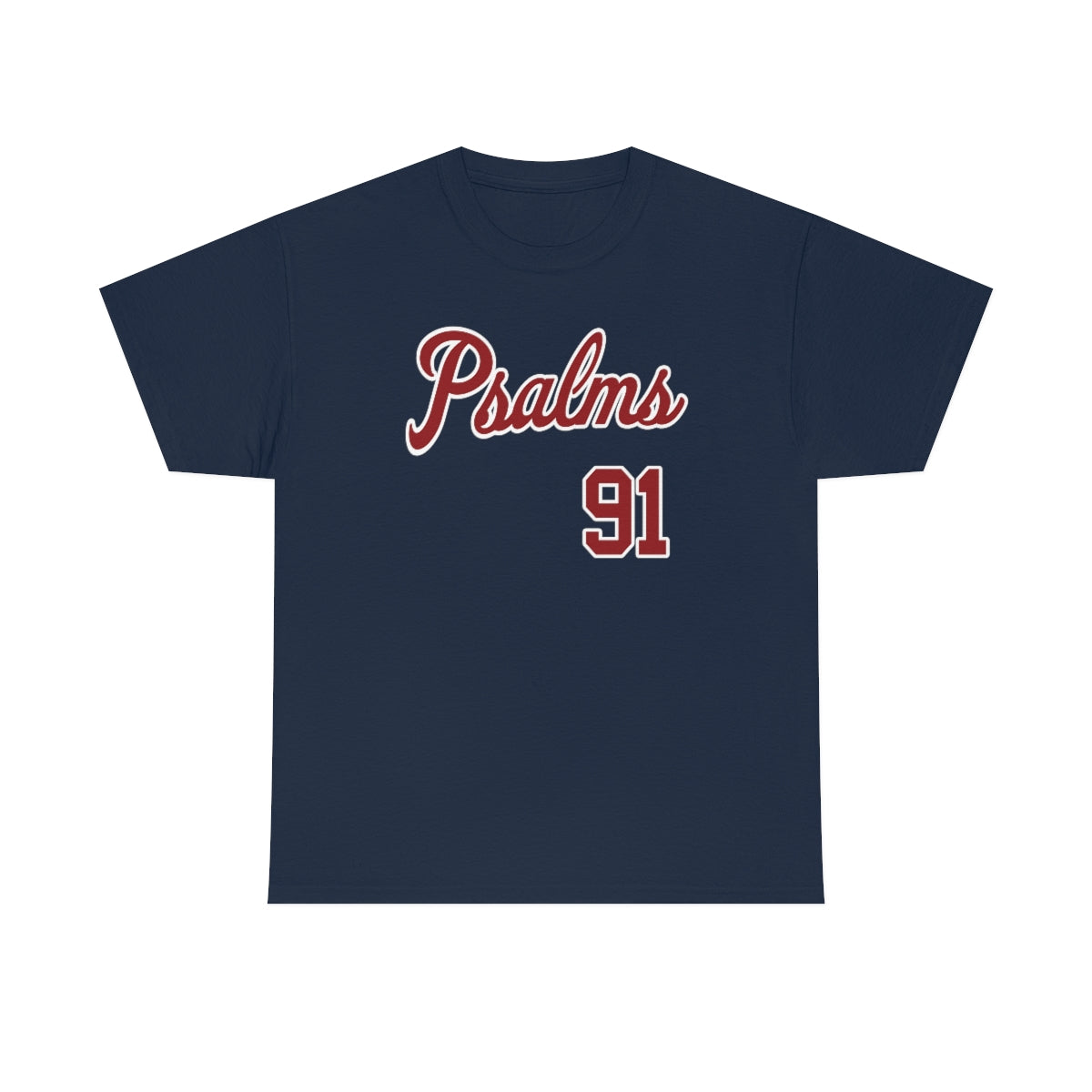 Braves Psalms 91 Tee (Navy)
