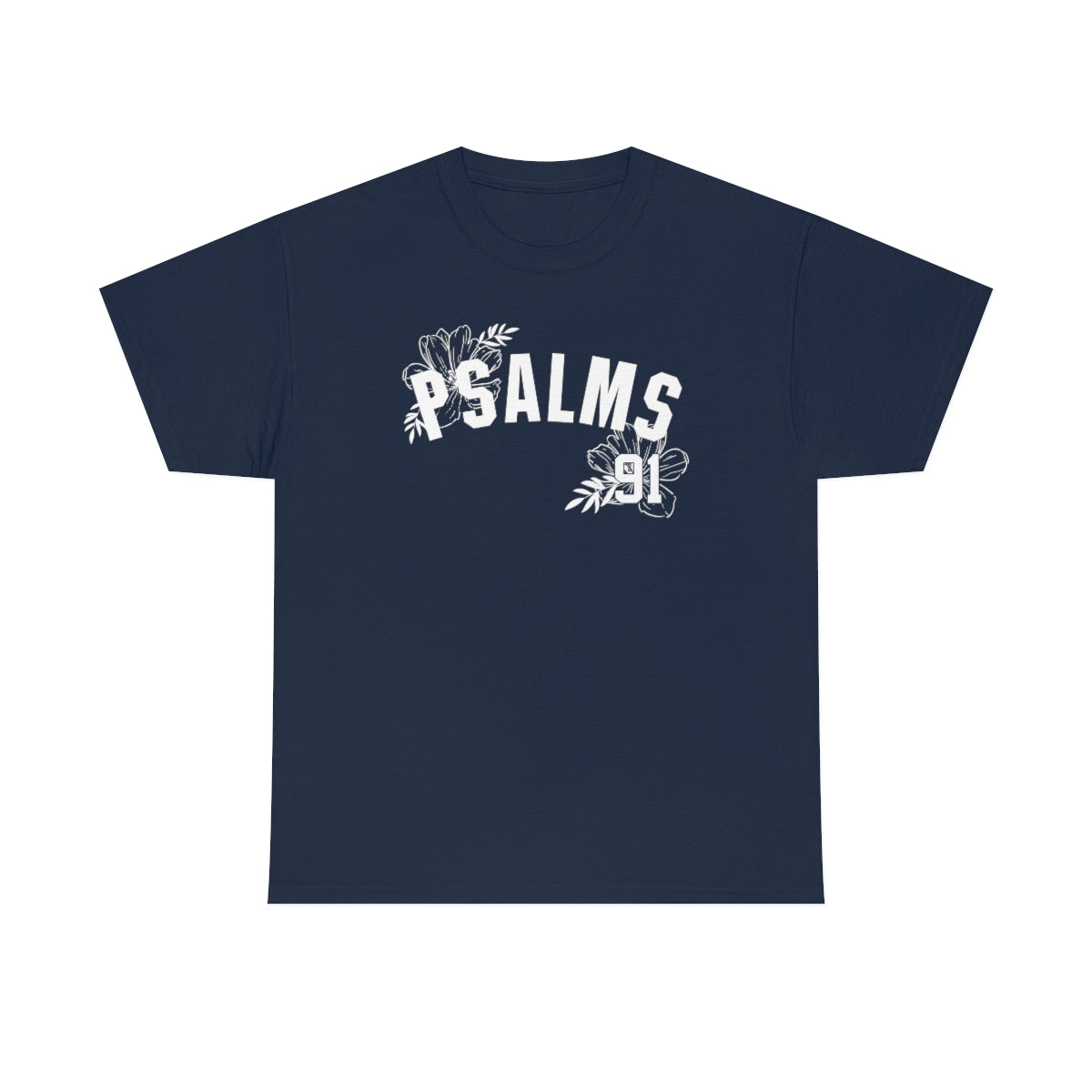 Yankees Psalms 91 Vibez Tee (Navy)