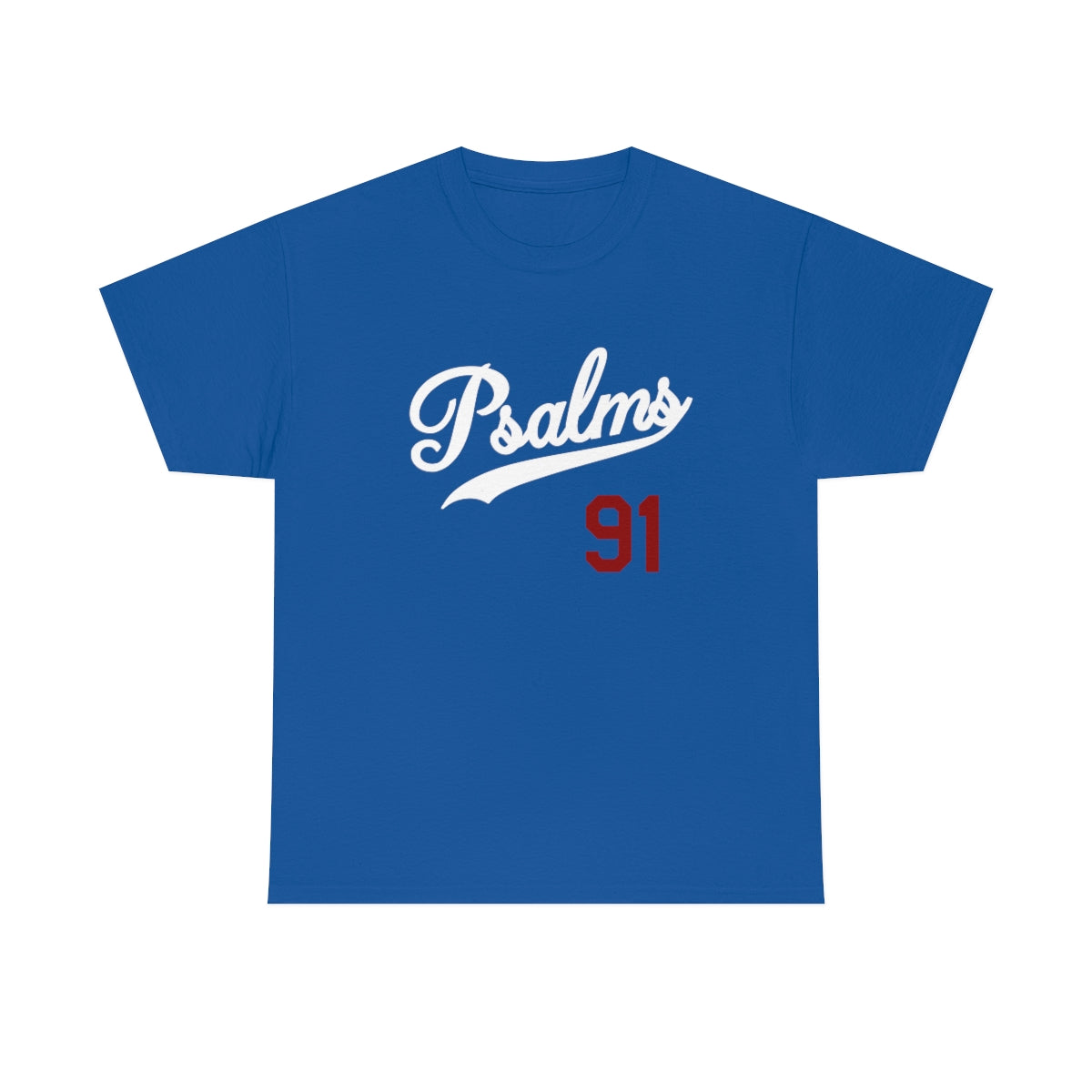 Dodgers Psalms 91 Tee (Royal)
