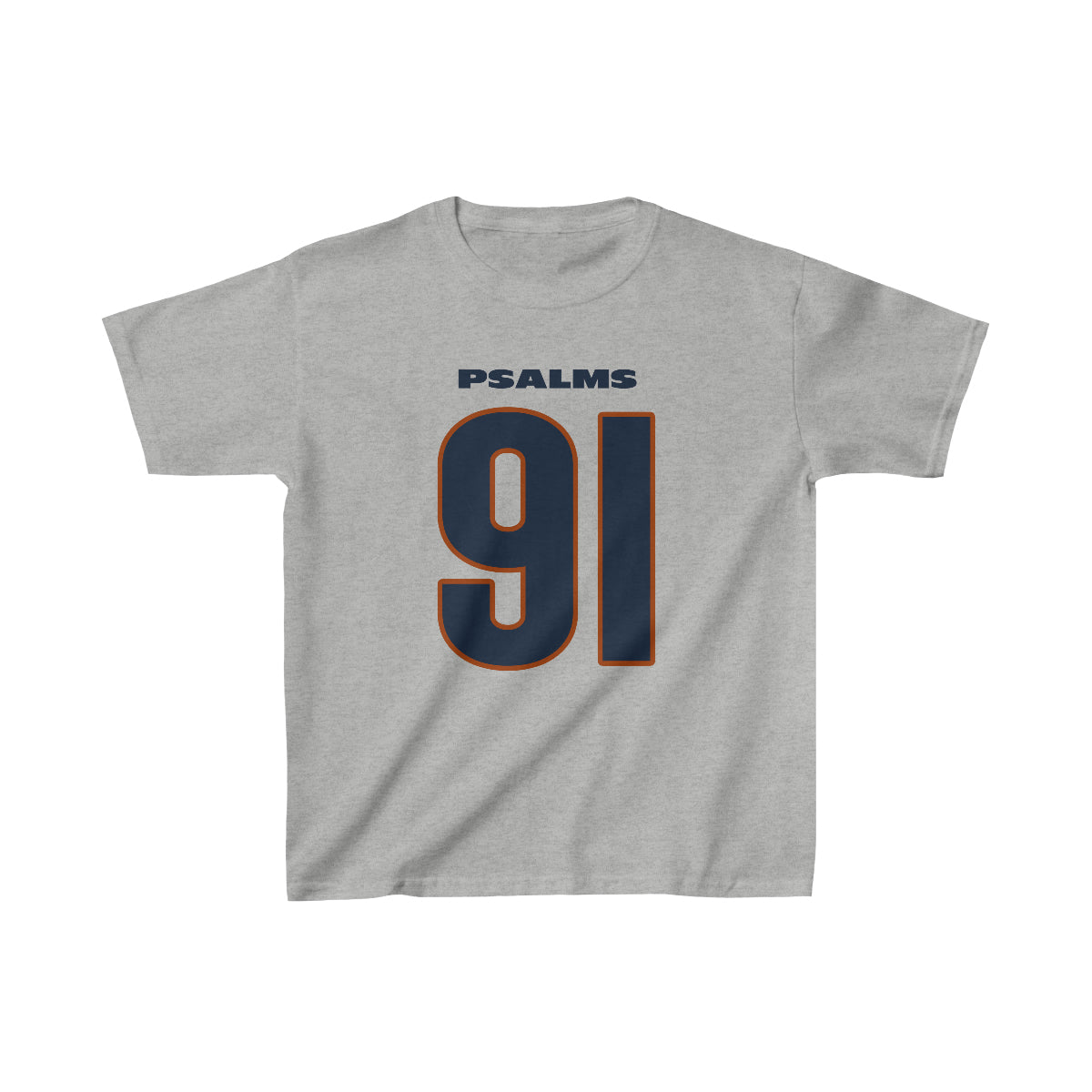 Bears Psalms 91 Tee - Boys (Grey)