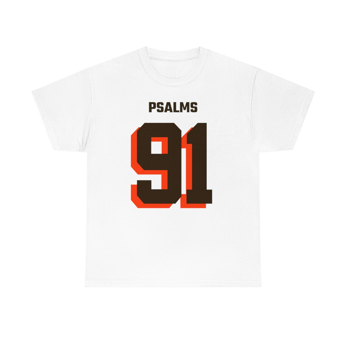 Browns Psalms 91 Tee (White)