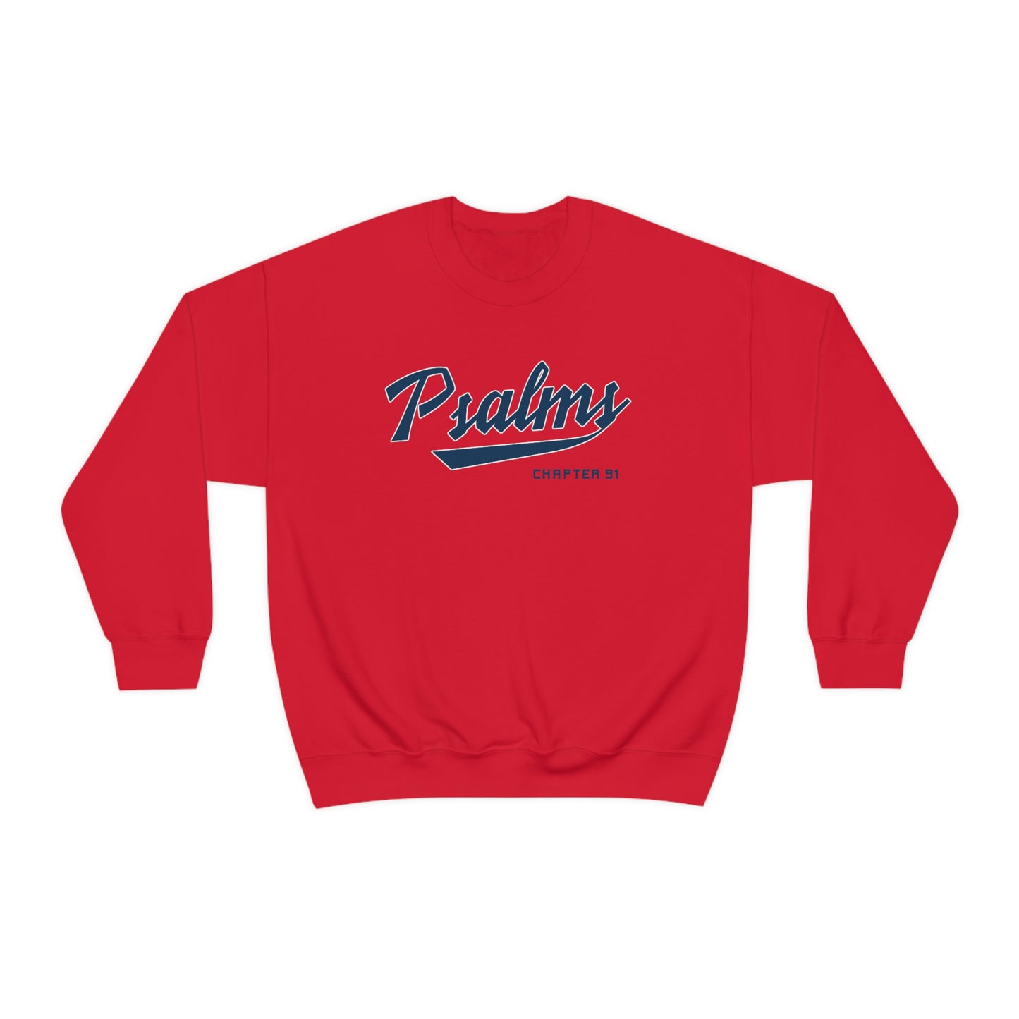Guardians Psalms Chapter 91 - Sweatshirt (Red)