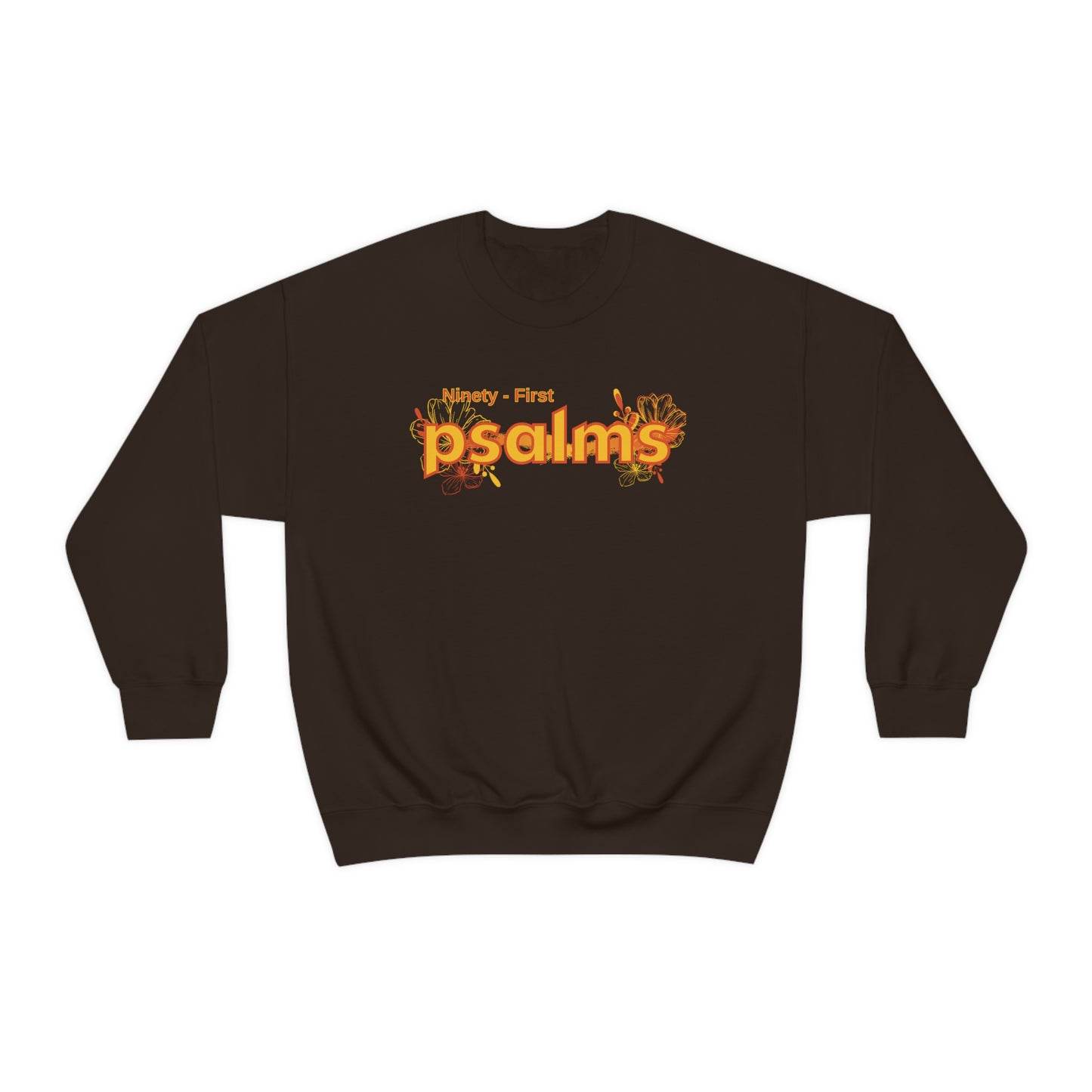 Padres Ninety First Psalms Vibez Throwback Sweatshirt (Brown)