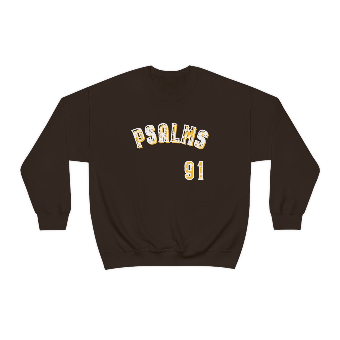Padres Psalms 91 Abstract Sweatshirt (Brown)