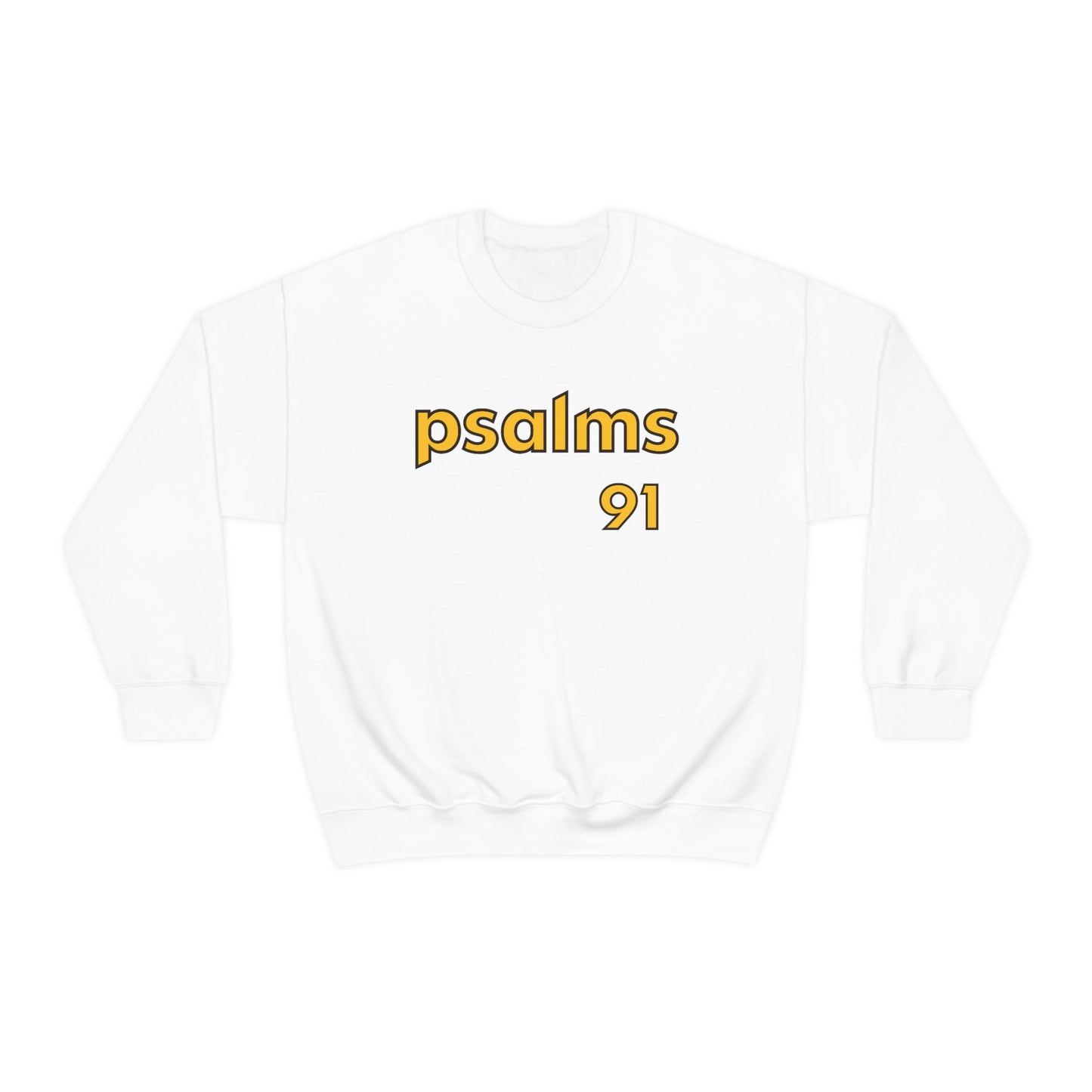 Padres Psalms 91 Throwback Sweatshirt (White)