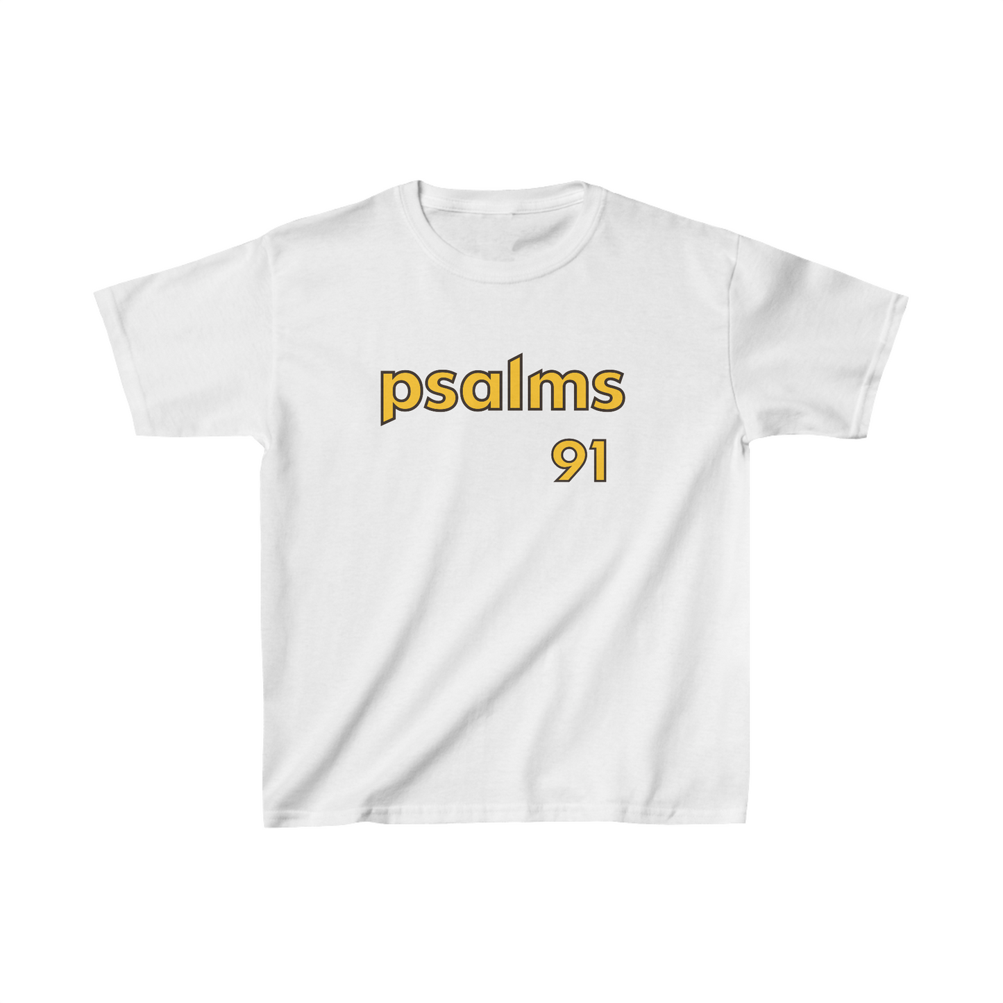 Padres Psalms 91 Throwback Tee Kids/Unisex (White)