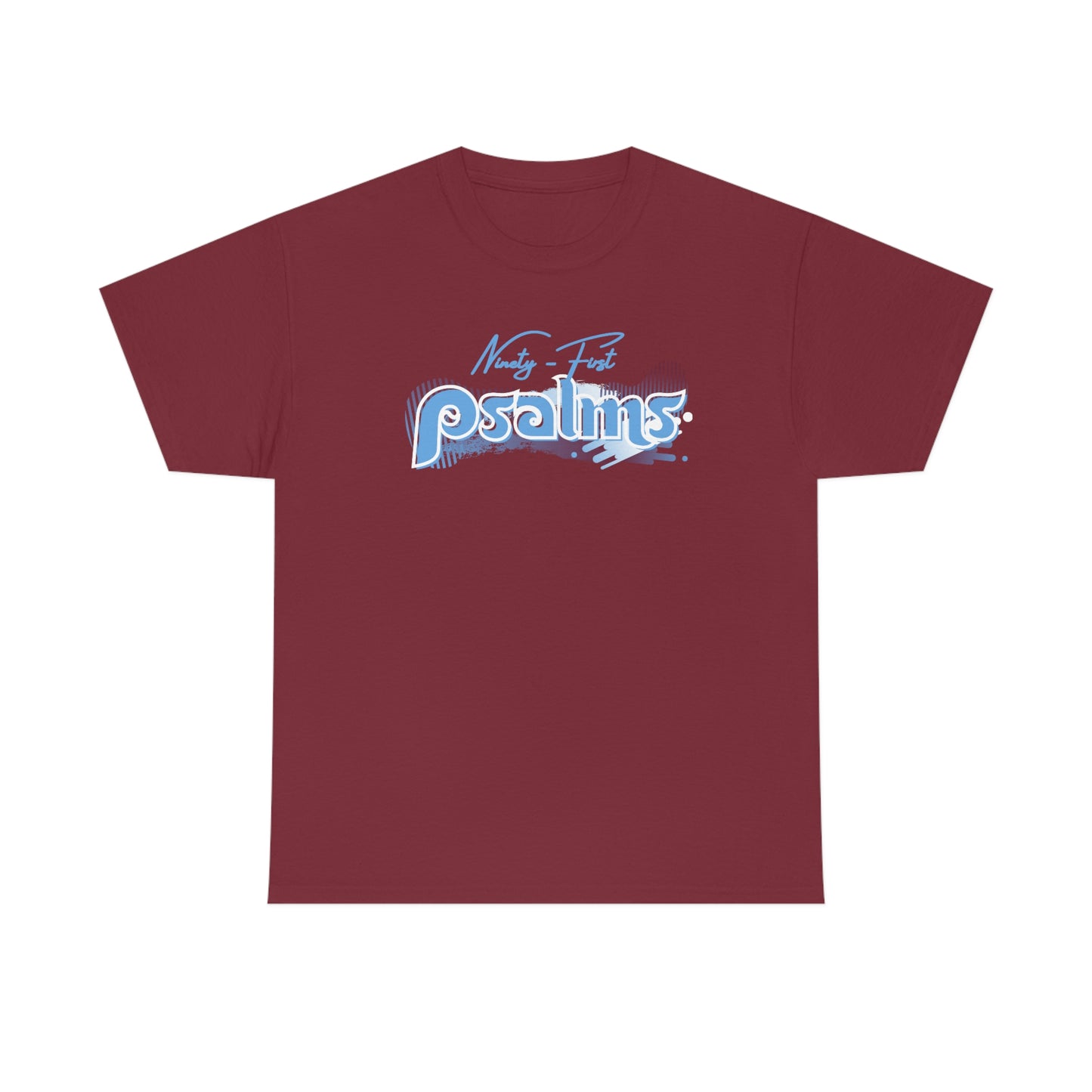 Phillies Ninety First Psalms Vibez Throwback Tee (Maroon)