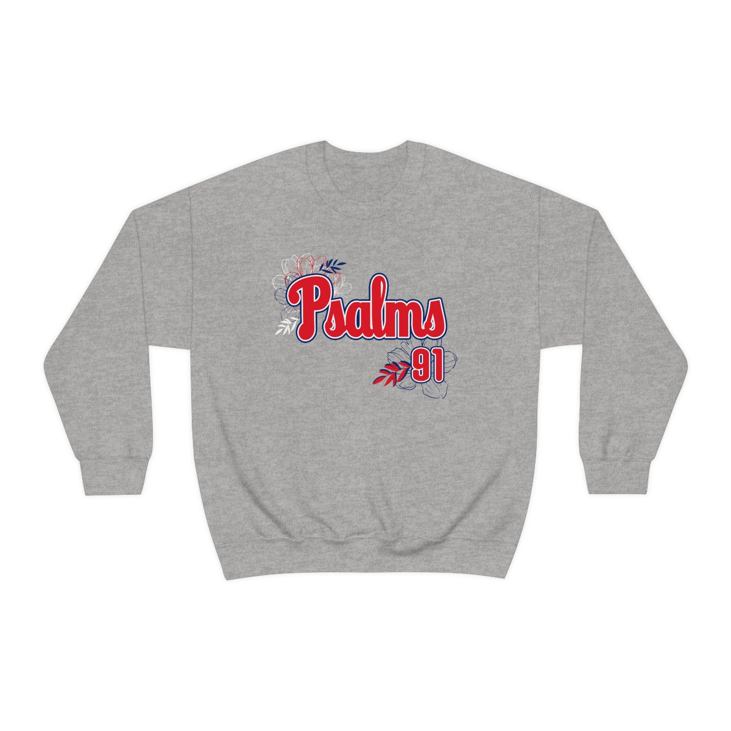 Phillies Psalms 91 Vibez Sweatshirt (Grey)