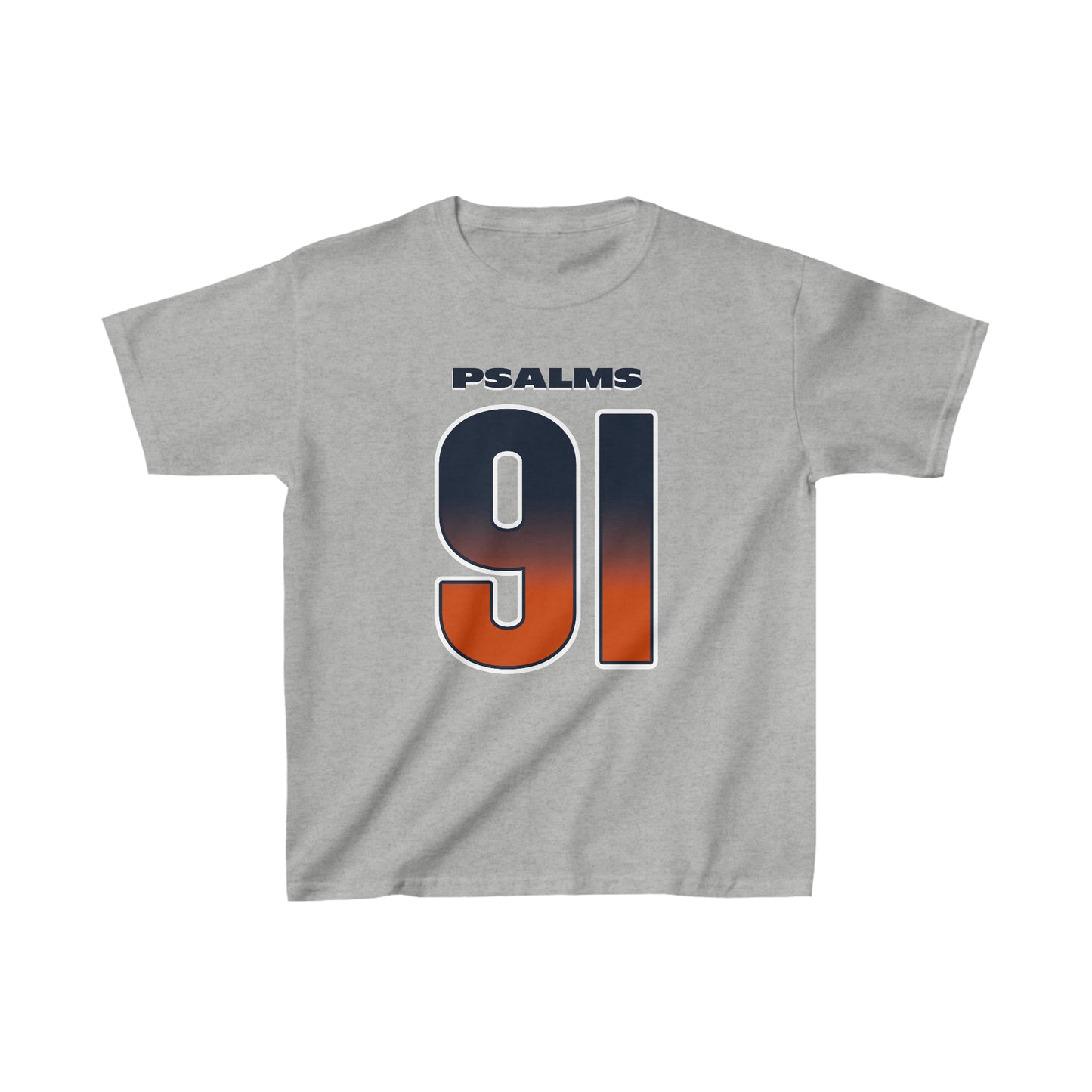 Bears Psalms 91 Vibez Tee - Girls (Grey)