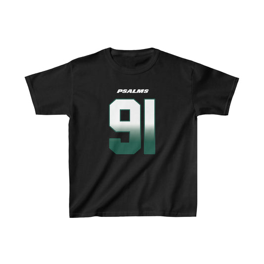 Jets Psalms 91 Vibez Tee - Girls (Black)