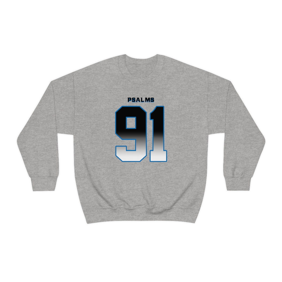 Panthers Psalms 91 Vibez Sweatshirt (Grey)