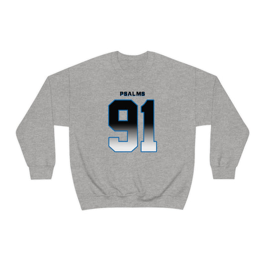 Panthers Psalms 91 Vibez Sweatshirt (Grey)