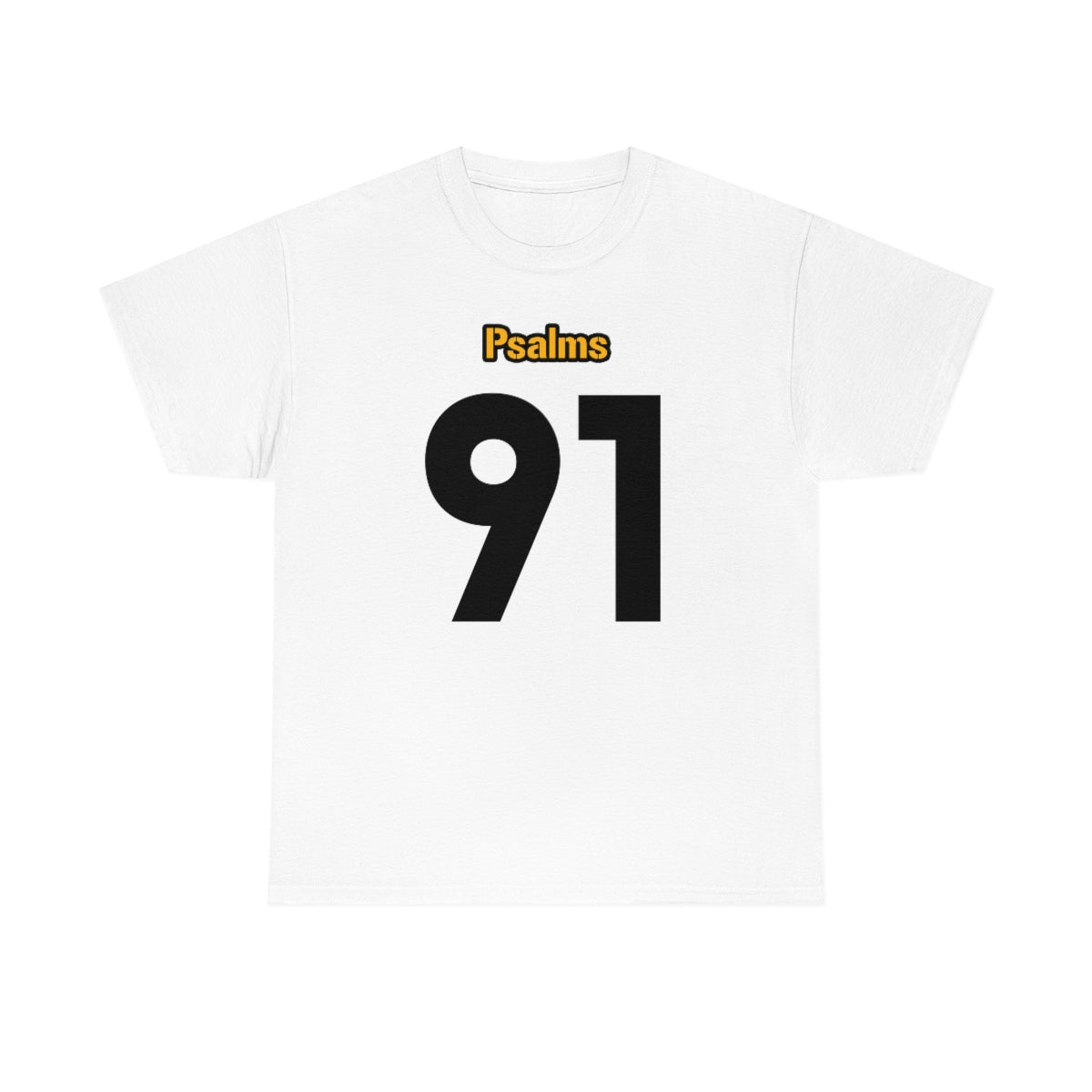 Steelers Psalms 91 Tee (White)