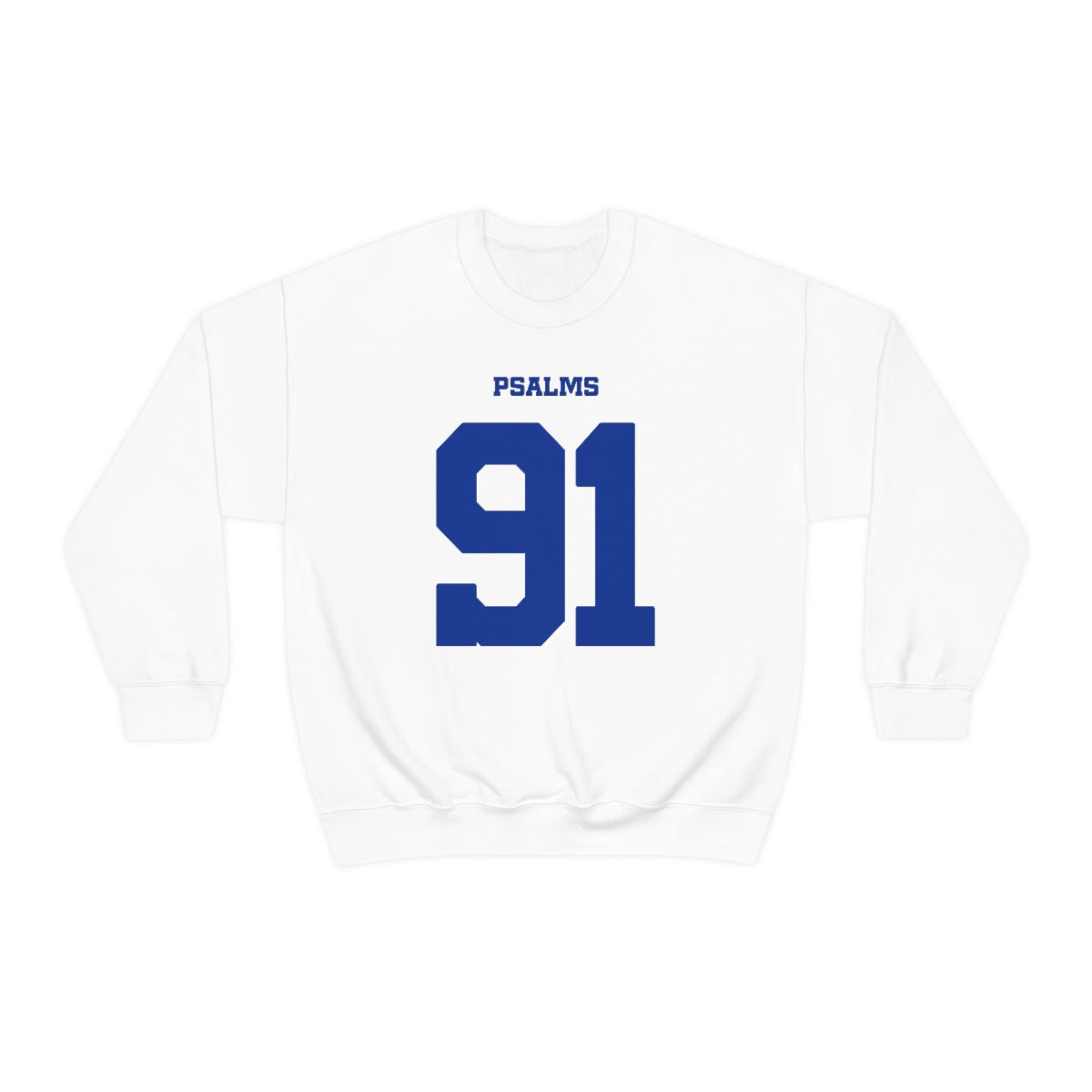 Colts Psalms 91 Sweatshirt (White)