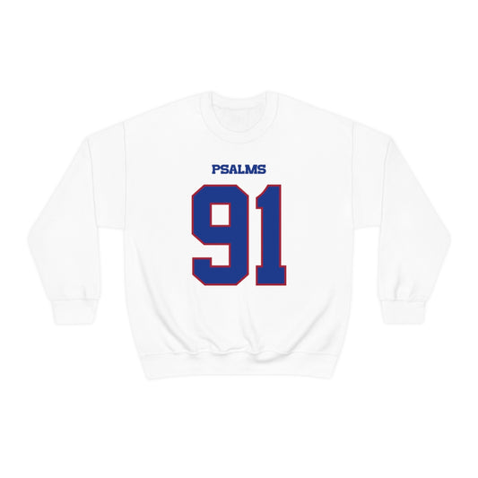 Bills Psalms 91 Sweatshirt (White)