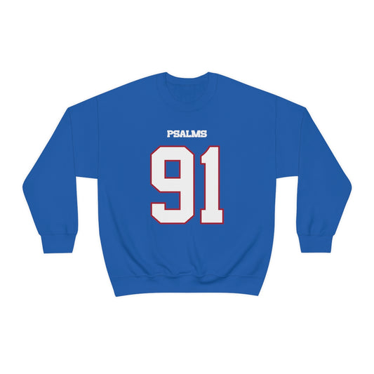 Bills Psalms 91 Sweatshirt (Royal)