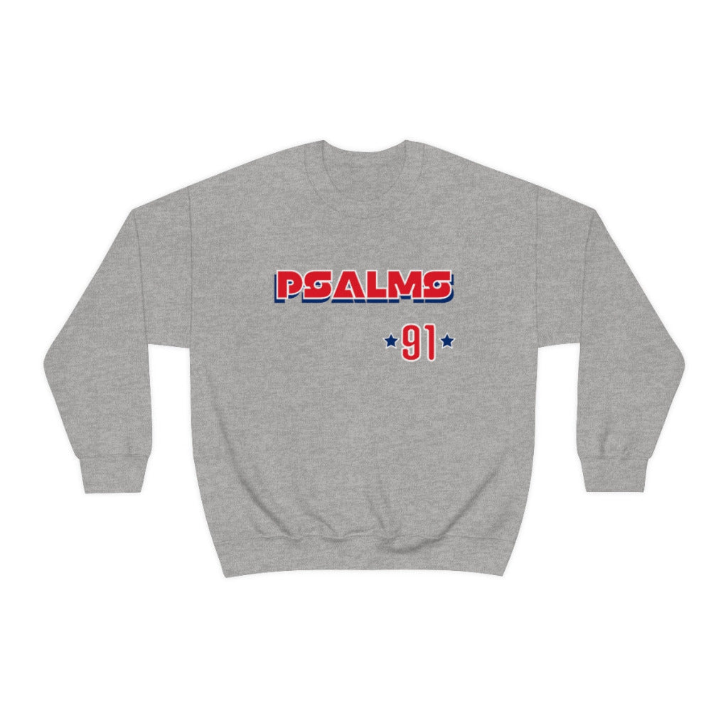 Phillies Psalms 91 Philly Sweatshirt (Grey)