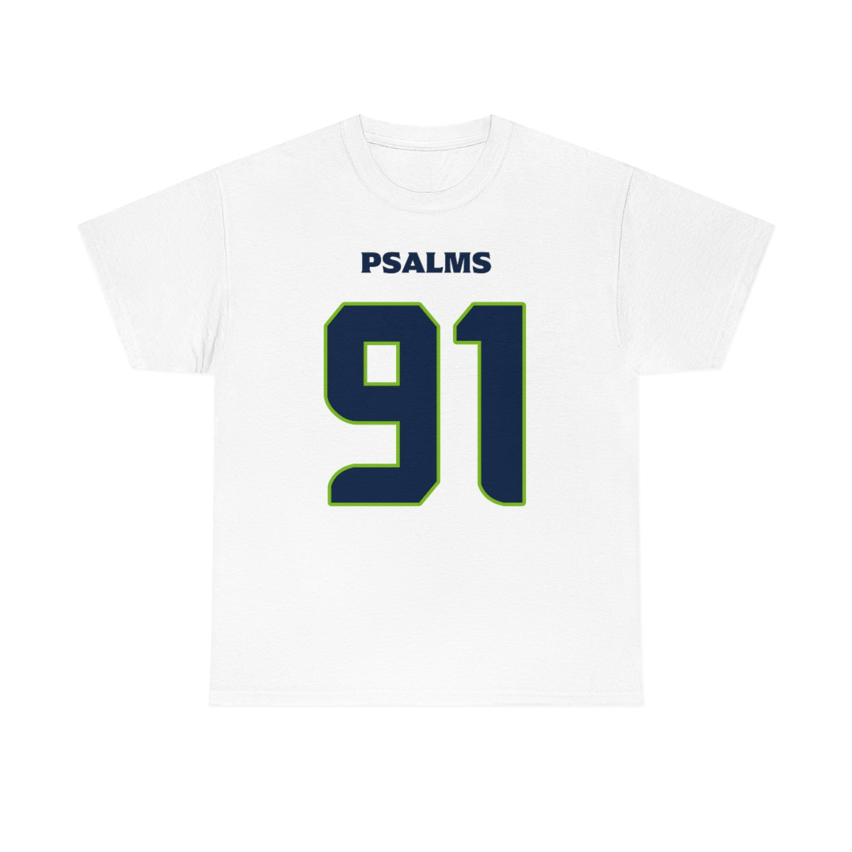 Seahawks Psalms 91 Tee (White)