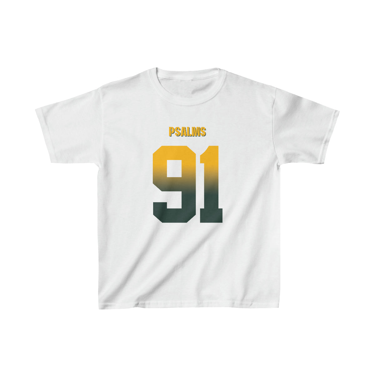 Packers Psalms 91 Tee - Girls (White)