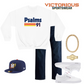Astros Psalms 91 Stripes Sweatshirt (White)