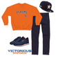 Astros Psalms 91 Sweatshirt - Men's (Orange)
