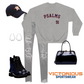 Astros Psalms 91 Sweatshirt - Ladies (Grey)