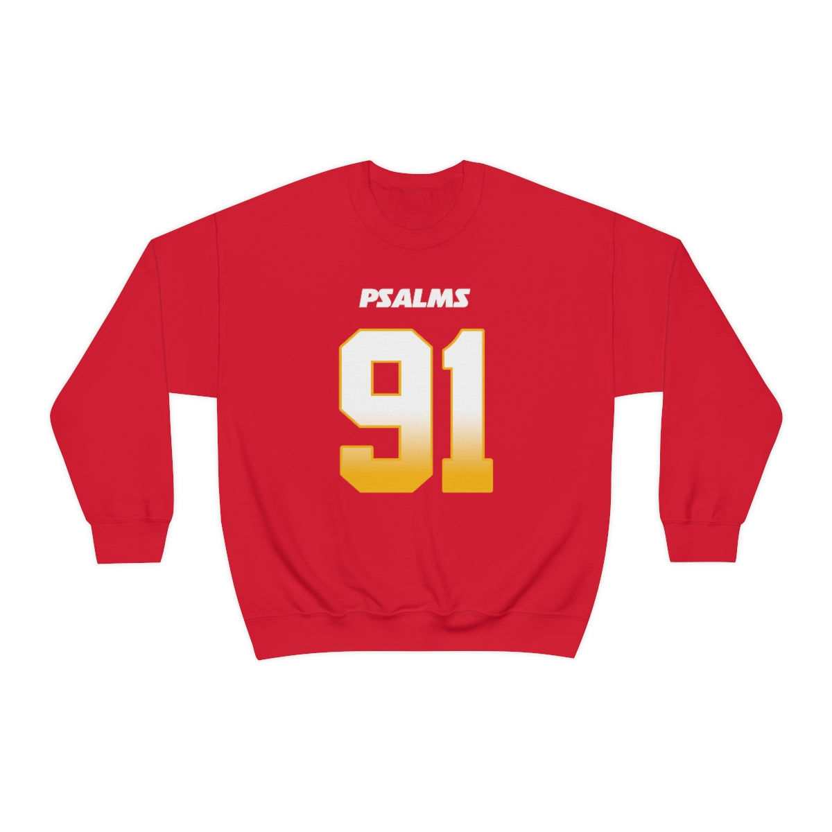 Chiefs Psalms 91 Vibez Sweatshirt (Red)