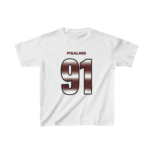 Commanders Psalms 91 Tee - Boys (White)