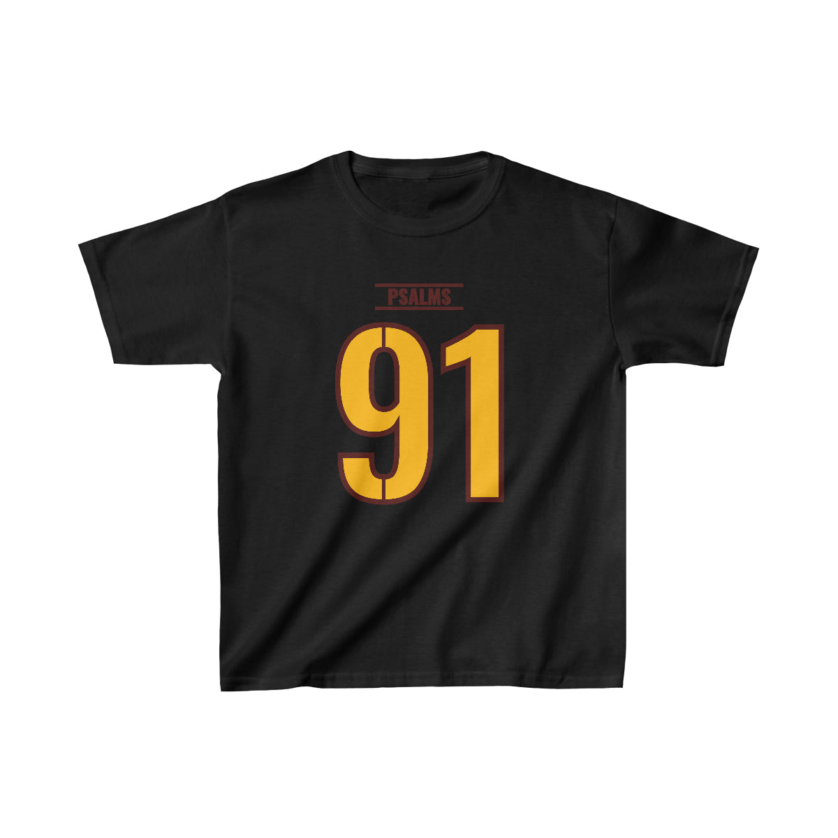 Commanders Psalms 91 Tee - Boys (Black)