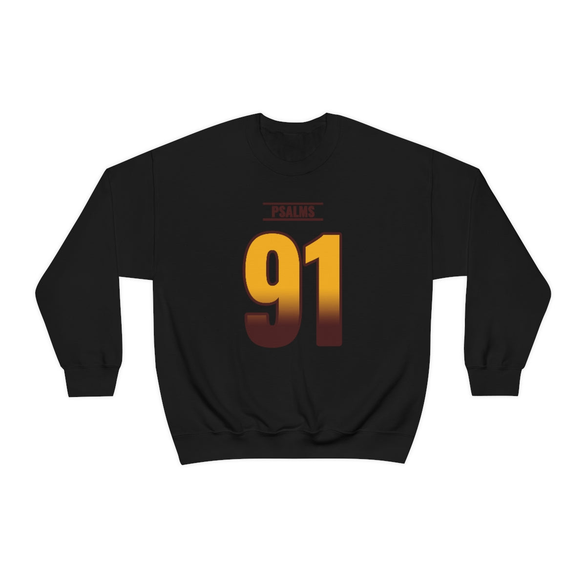 Commanders Psalms 91 Vibez Sweatshirt (Black)