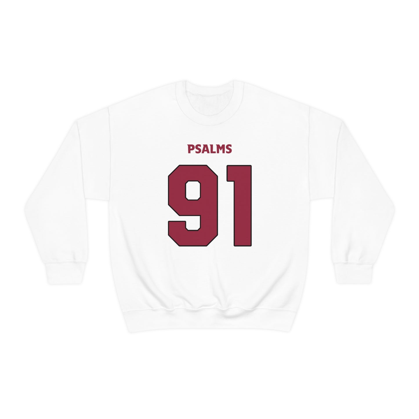 Cardinals Psalms 91 Sweatshirt (White)