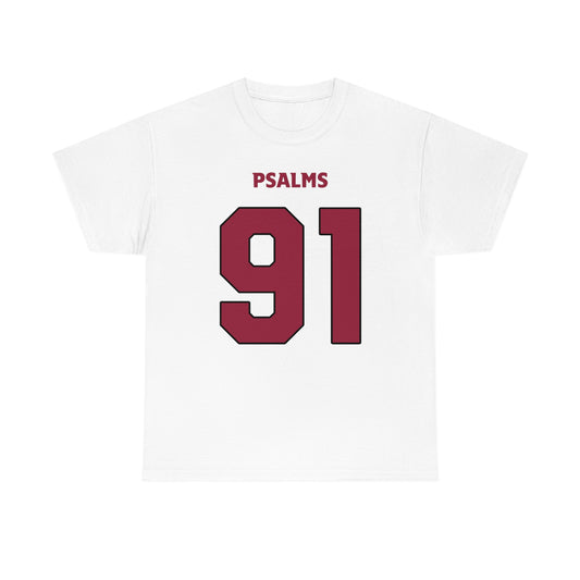 Cardinals Psalms 91 Tee (White)