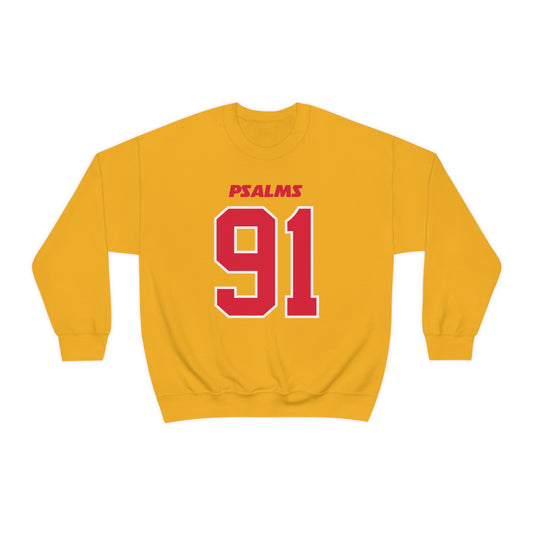 Chiefs Psalms 91 Sweatshirt (Yellow)