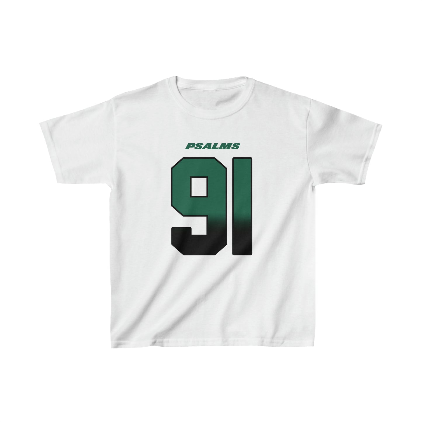 Jets Psalms 91 Vibez Tee - Girls (White)