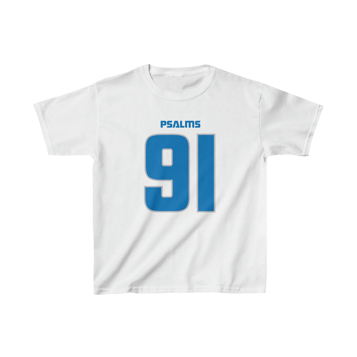Lions Psalms 91 Tee - Boys (White)
