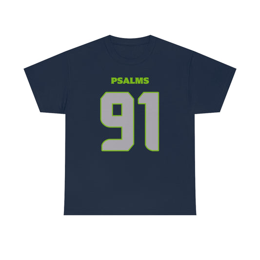 Seahawks Psalms 91 Tee (Navy)