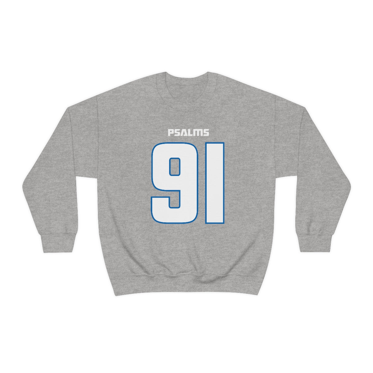 Lions Psalms 91 Sweatshirt (Grey)