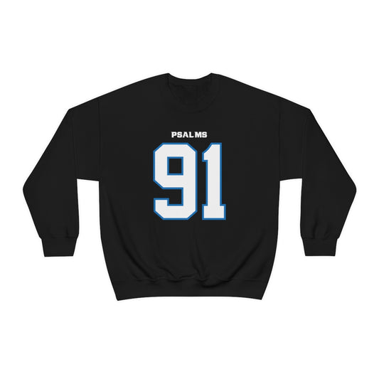 Panthers Psalms 91 Sweatshirt (Black)