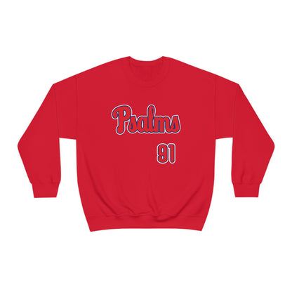 Phillies Psalms 91 Sweatshirt (Red)