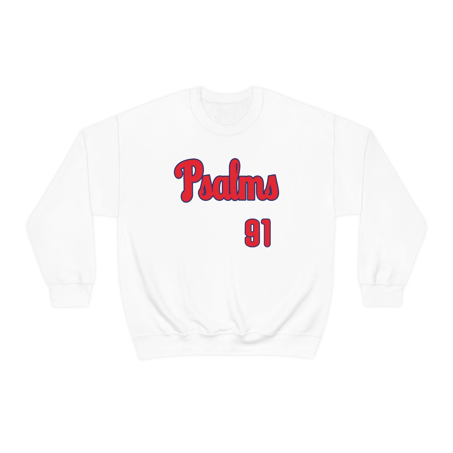 Phillies Psalms 91 Sweatshirt (White)