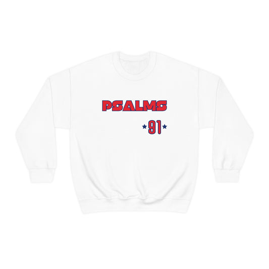 Phillies Psalms 91 Philly Sweatshirt (White)