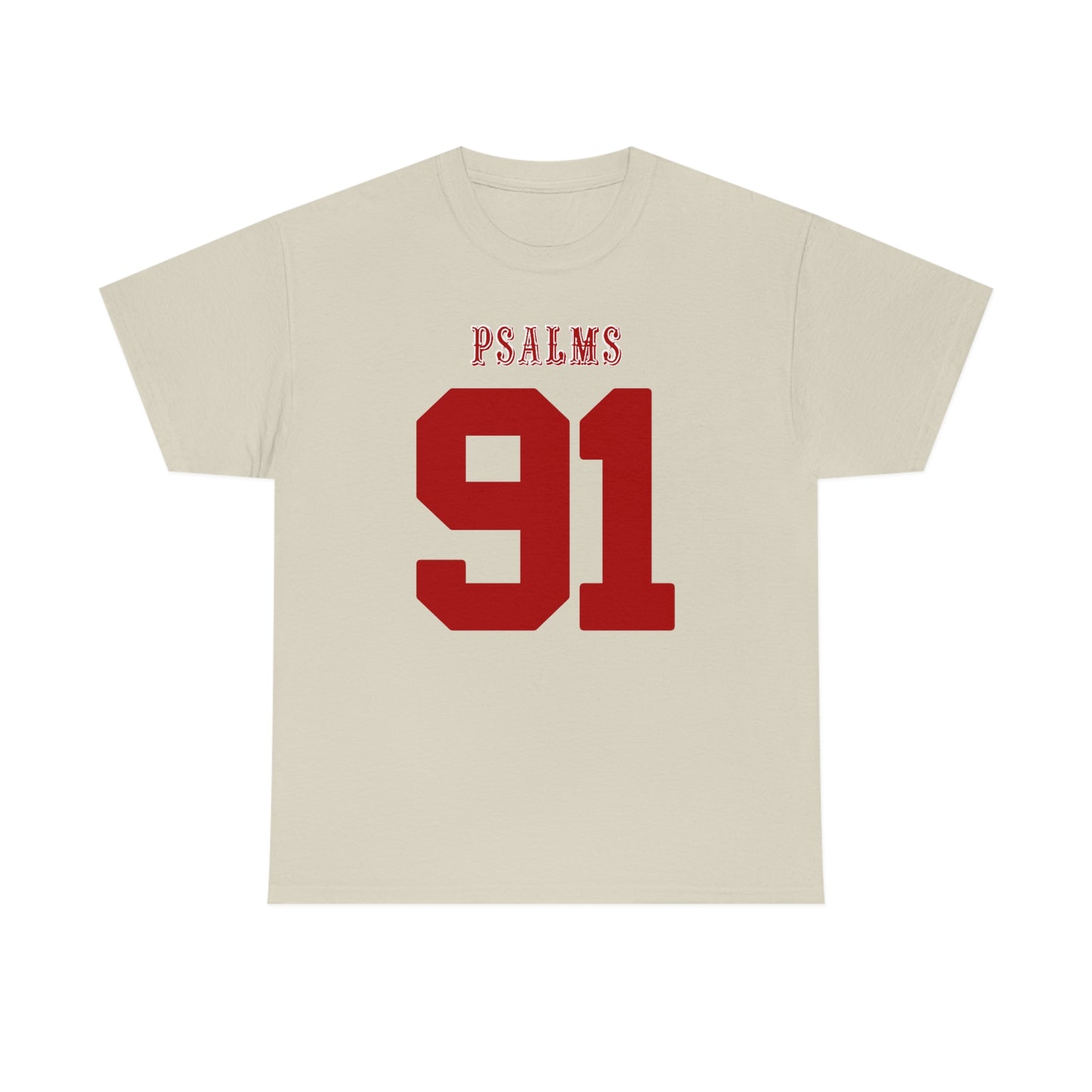 49ers Psalms 91 Tee (Old Gold)